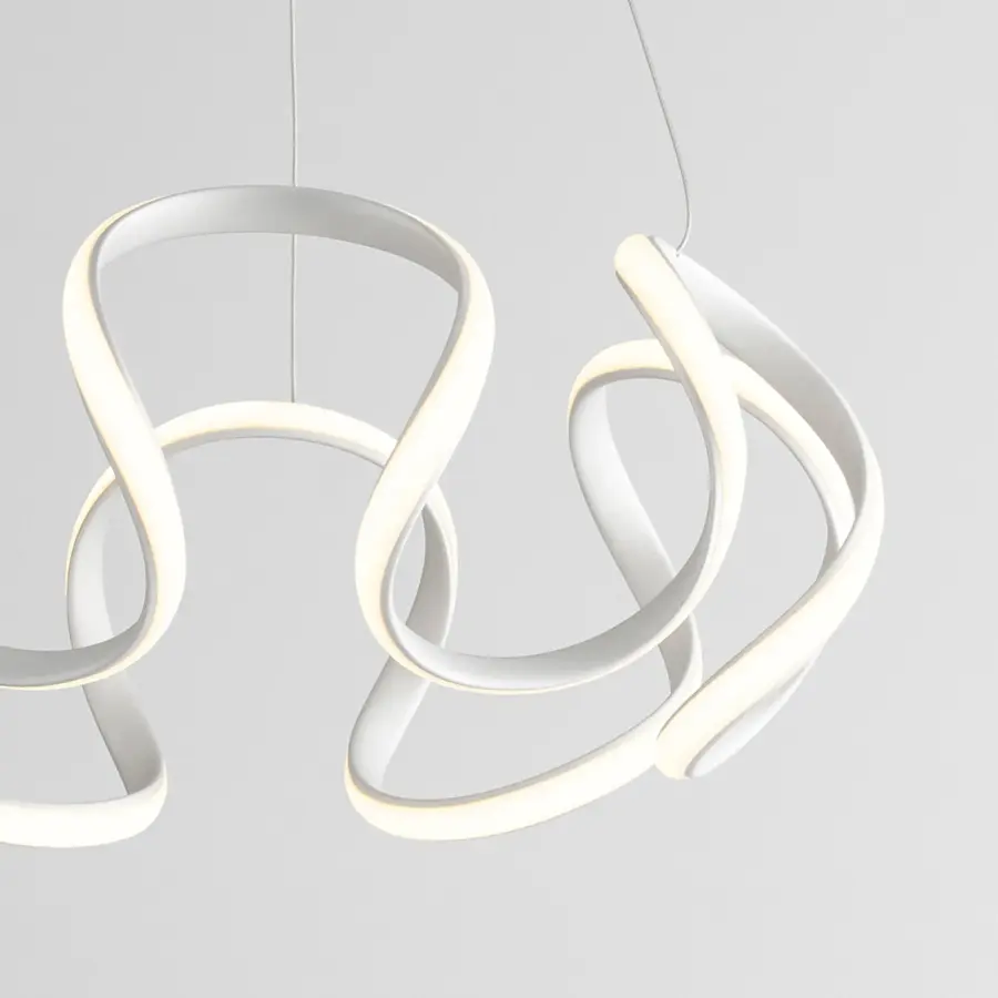 Cirro 22" Pendant Light in Silver Graphite - Image 3