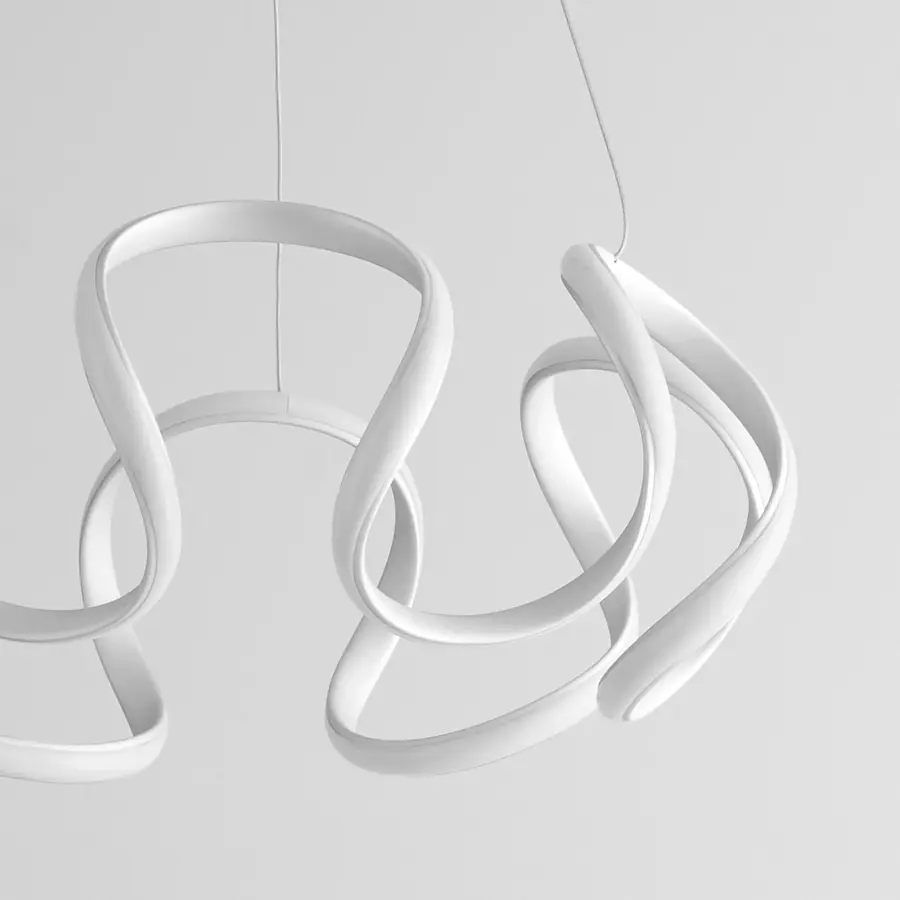 Cirro 22" Pendant Light in Silver Graphite - Image 4