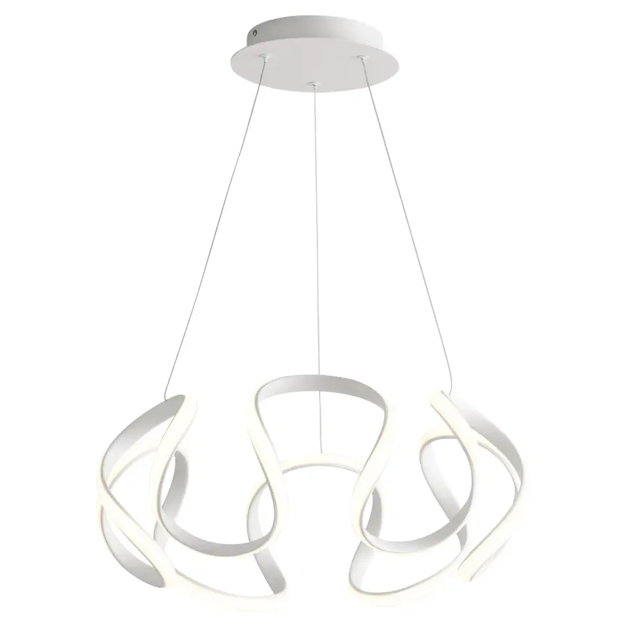 Cirro 22" Pendant Light in White - Image 2