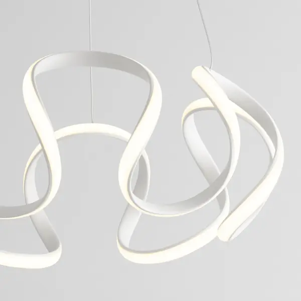 Cirro 22" Pendant Light in White - Image 3