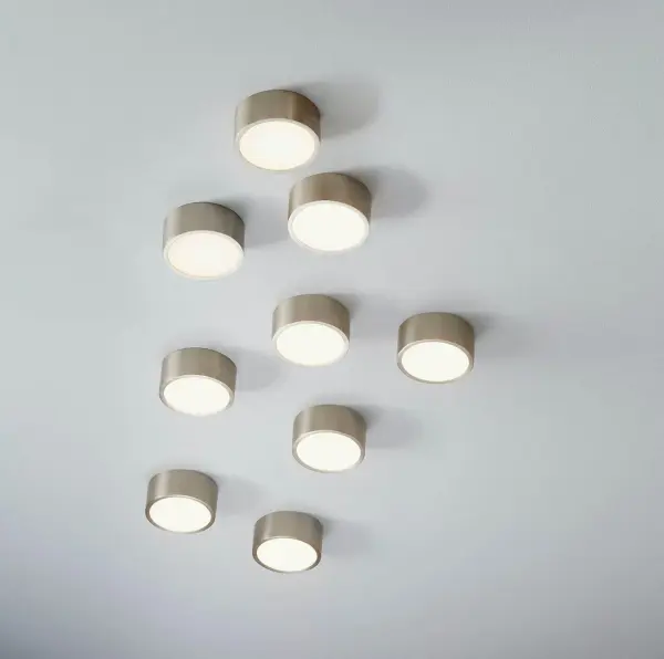 Peepers 5" LED Sconce/Ceiling Mount in Satin Nickel - Image 4