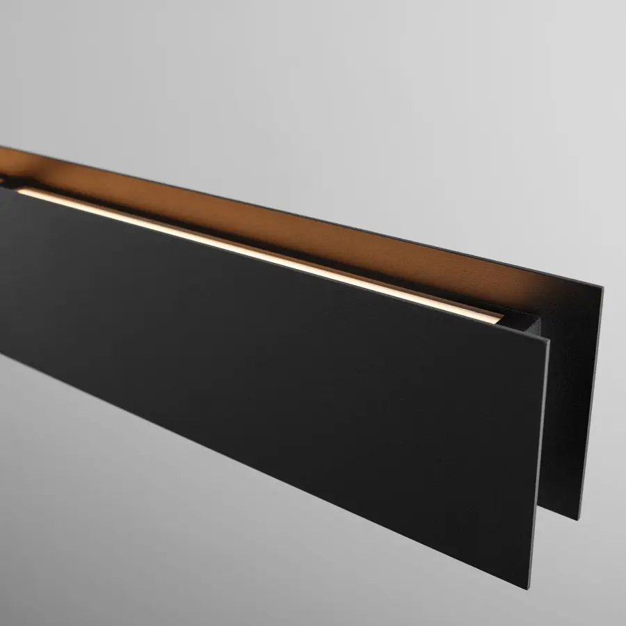 Sleek 36" Linear LED Pendant with Industrial Contemporary Appeal - Image 4