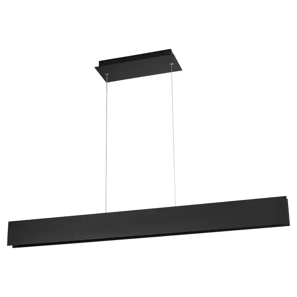 Sleek Linear LED Pendant with Industrial Contemporary Appeal