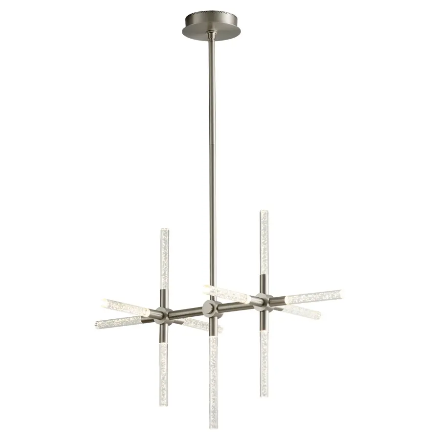 Tali 11-Light LED Chandelier in Satin Nickel - Image 2