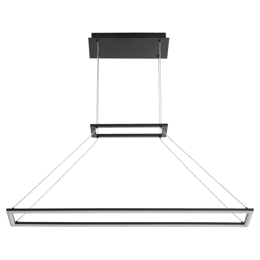 Sleek Modern Linear Pendant with Adjustable Color Temperature - Image 1