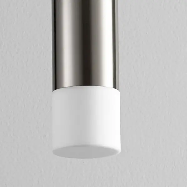 MAGNETA Small Acrylic Pendant - Satin Nickel - Image 3