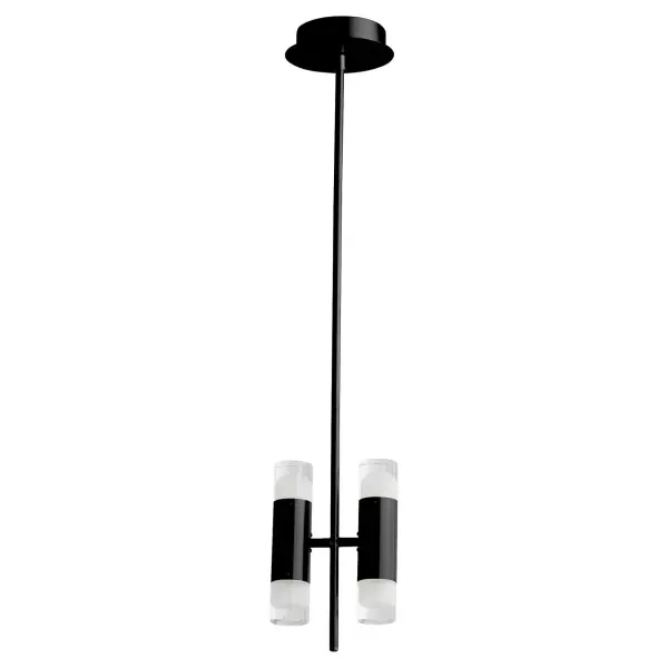 Alarum Four Light CCT Pendant in Black - Image 1