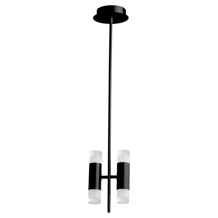 Alarum Four Light CCT Pendant in Black - Image 1
