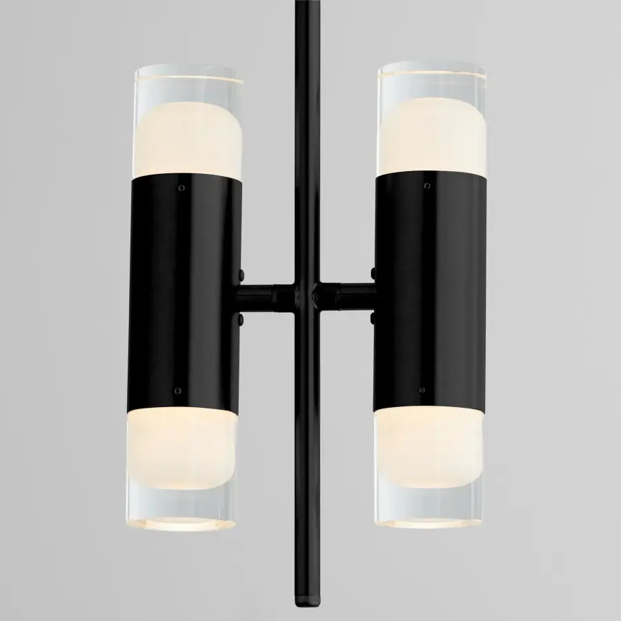 Alarum Four Light CCT Pendant in Black - Image 3