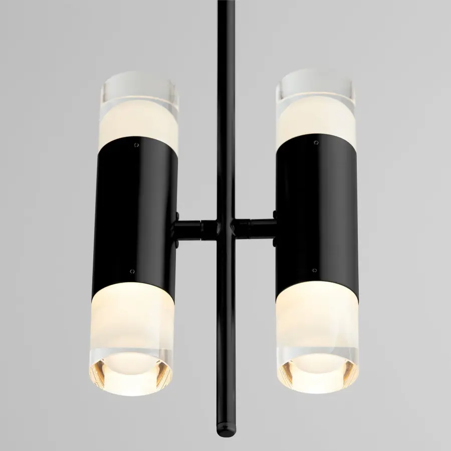 Alarum Four Light CCT Pendant in Black - Image 4