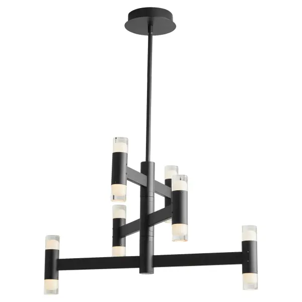 Alarum 12-Light LED Chandelier in Black - Image 2