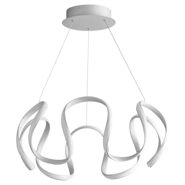 Cirro 28" Pendant Light in Silver Graphite - Image 1