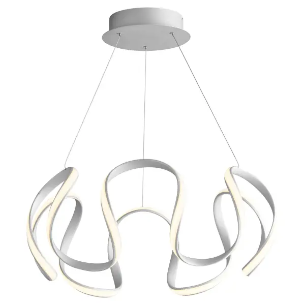 Cirro 28" Pendant Light in Silver Graphite - Image 2