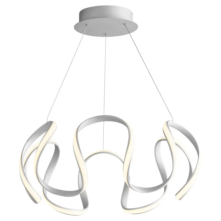 Cirro 28" Pendant Light in Silver Graphite - Image 2