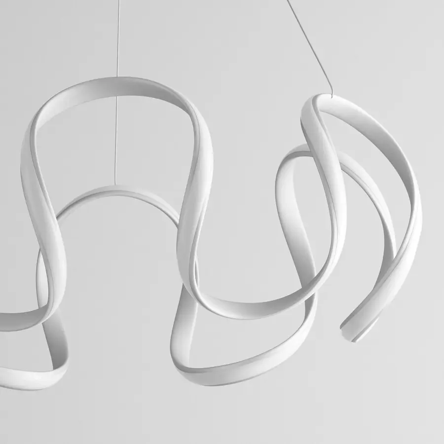 Cirro 28" Pendant Light in Silver Graphite - Image 4