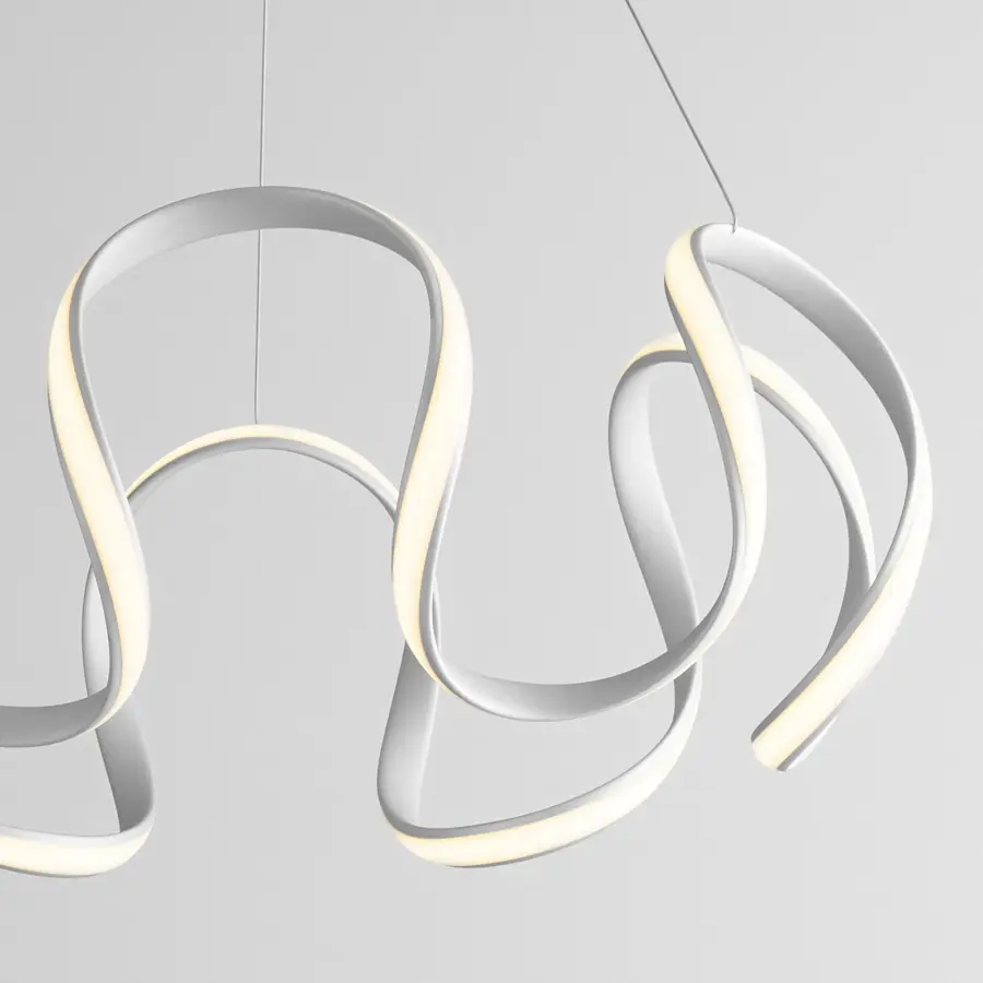 Cirro 28" Pendant Light in Silver Graphite - Image 5