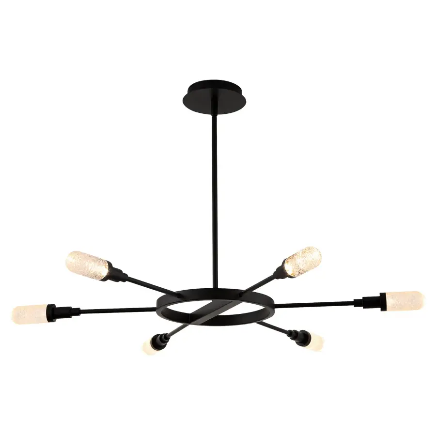 Industrial-Modern Chandelier with Adjustable Color Temperature - Image 2