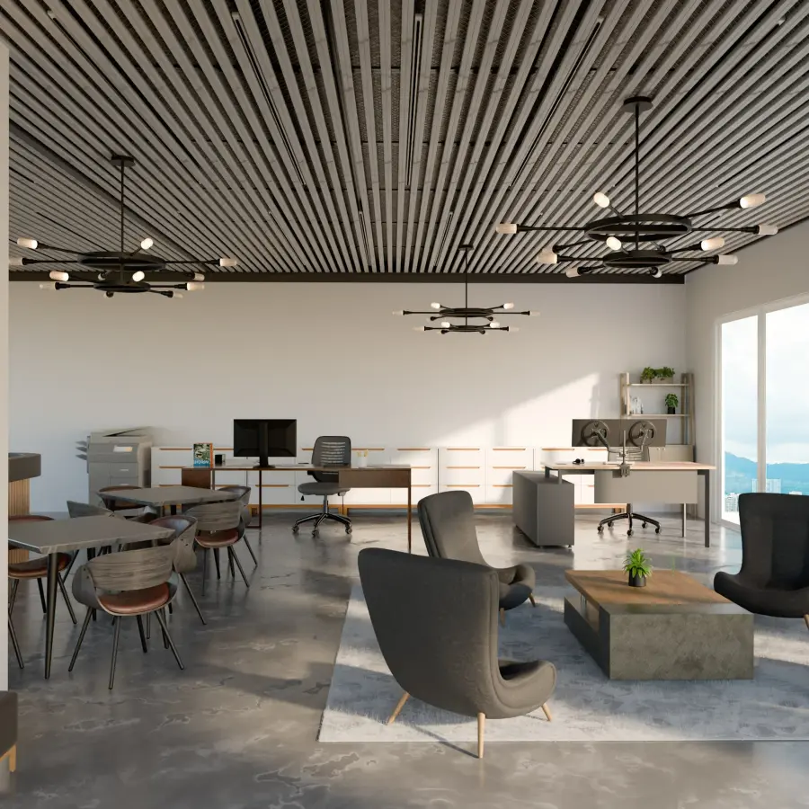 Bold Industrial Statement with Adjustable Color Temperature - Image 5