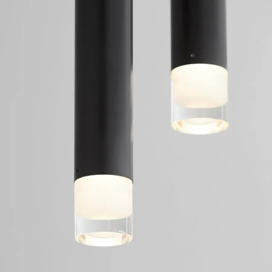 Alarum Five Light CCT Pendant in Black - Image 3