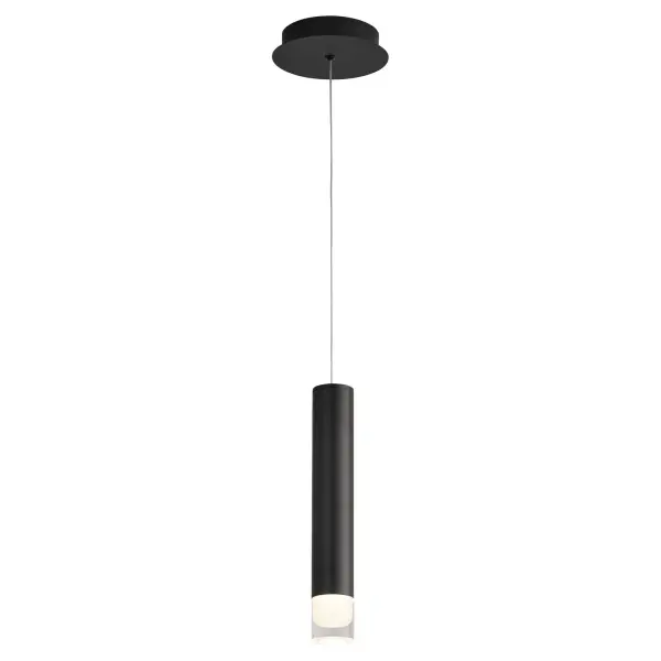 Alarum One Light CCT Pendant in Black - Image 2