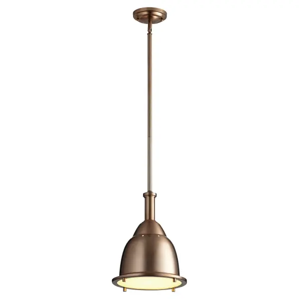 Ruvo 24W LED Pendant in Satin Copper - Image 2