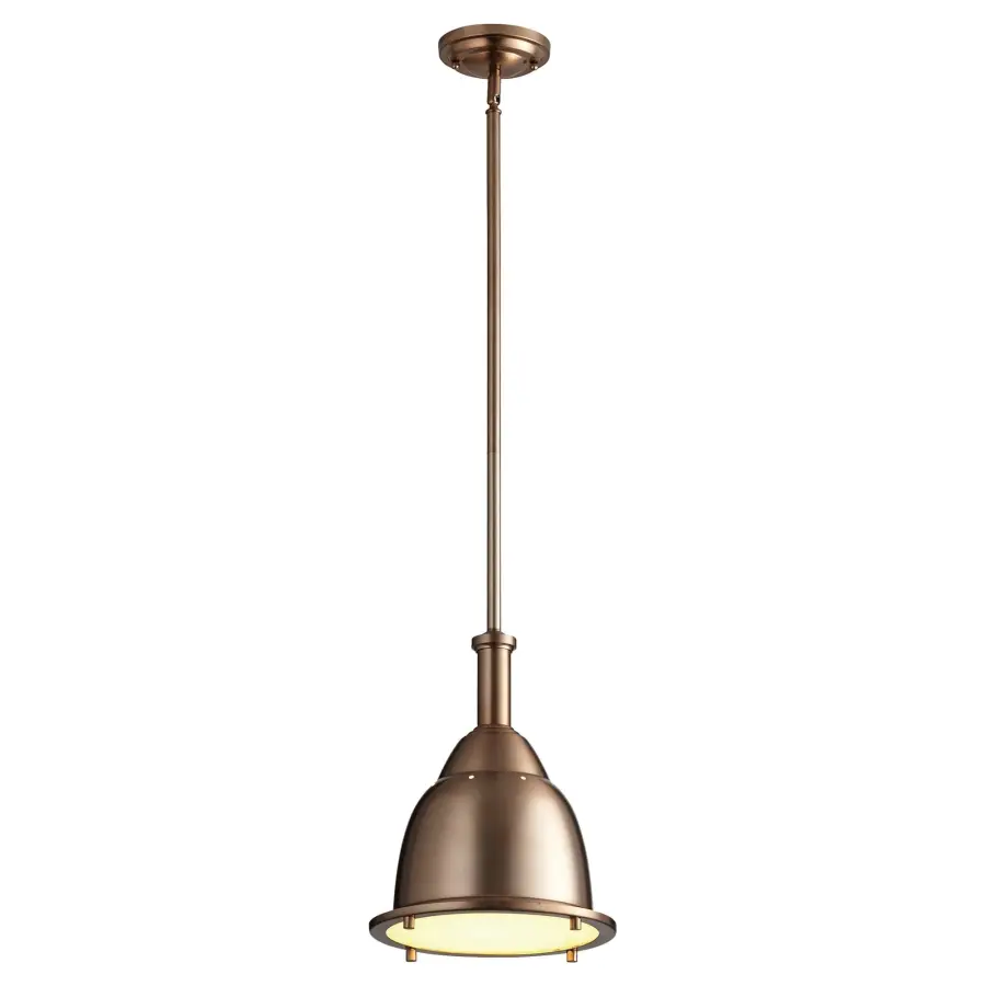 Ruvo 24W LED Pendant in Satin Copper - Image 2