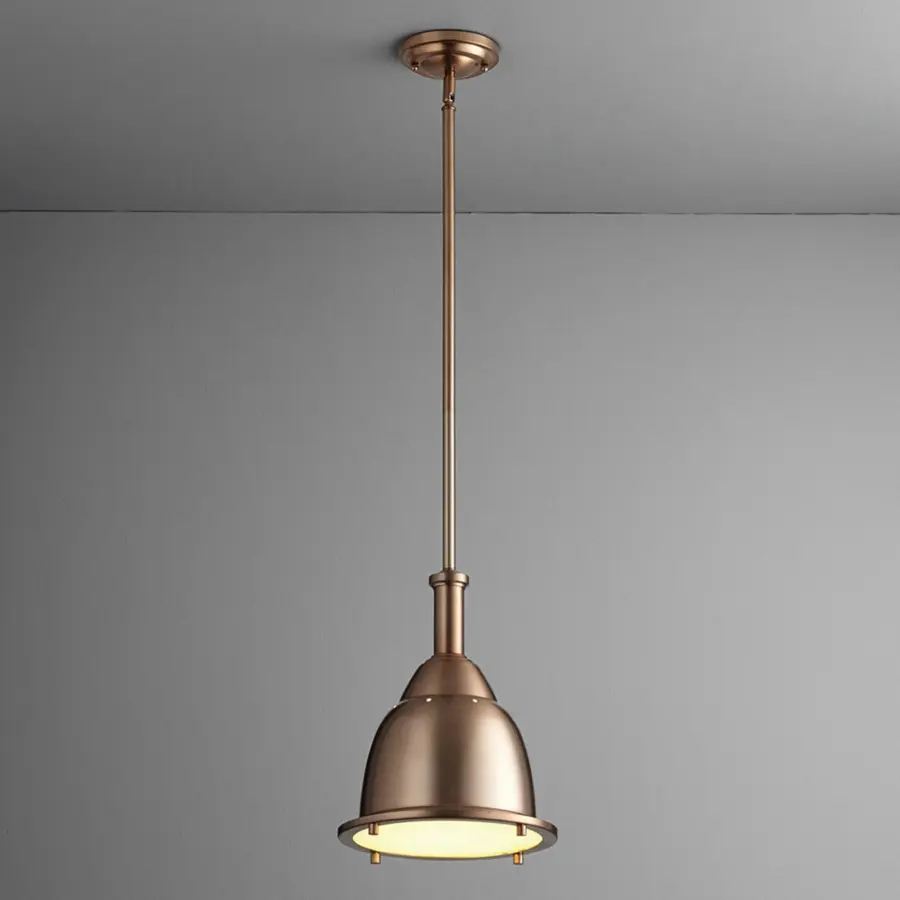Ruvo 24W LED Pendant in Satin Copper - Image 3