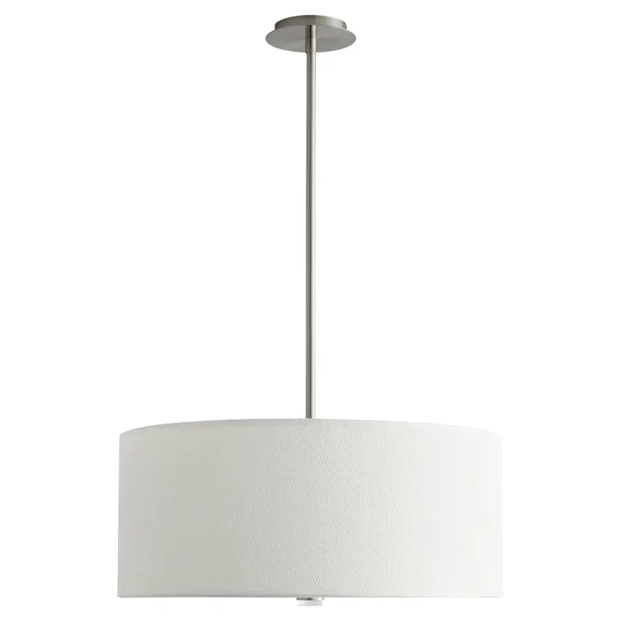 Echo 24" Pendant Light in Satin Nickel - Image 1