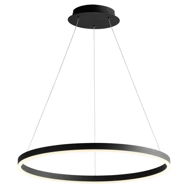 Circulo 24" Pendant Light in Black - Image 2