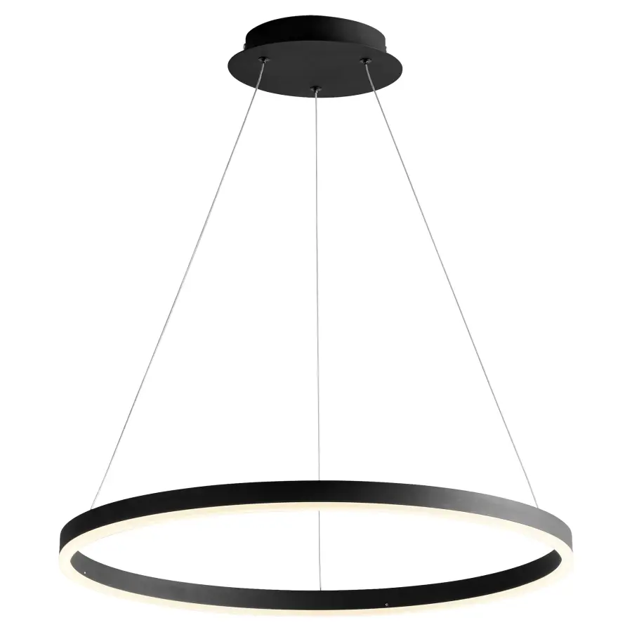 Circulo 24" Pendant Light in Black - Image 2
