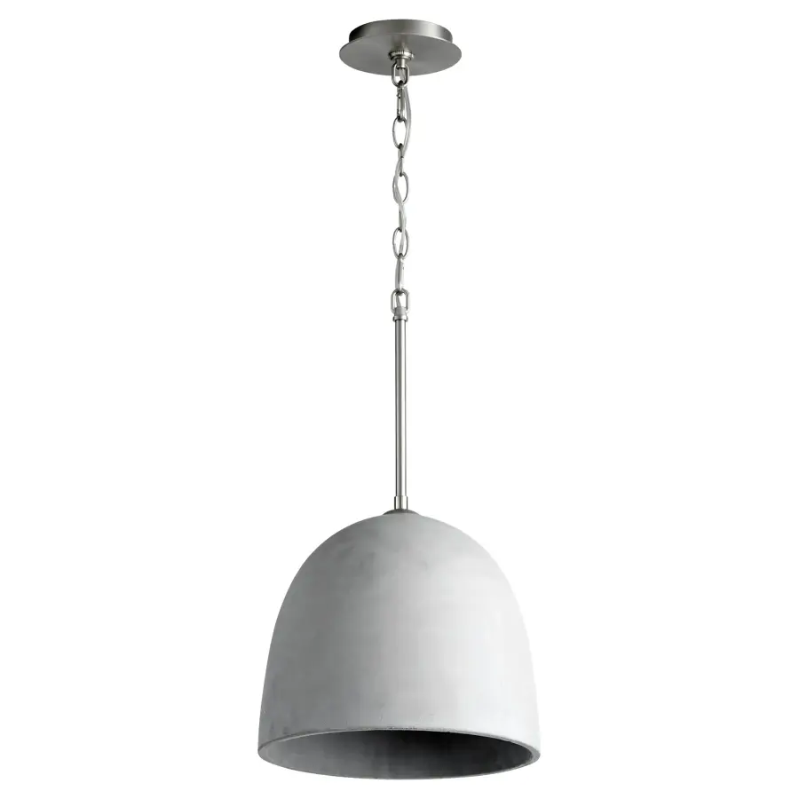 Dune 12" Concrete Pendant Light - Image 1
