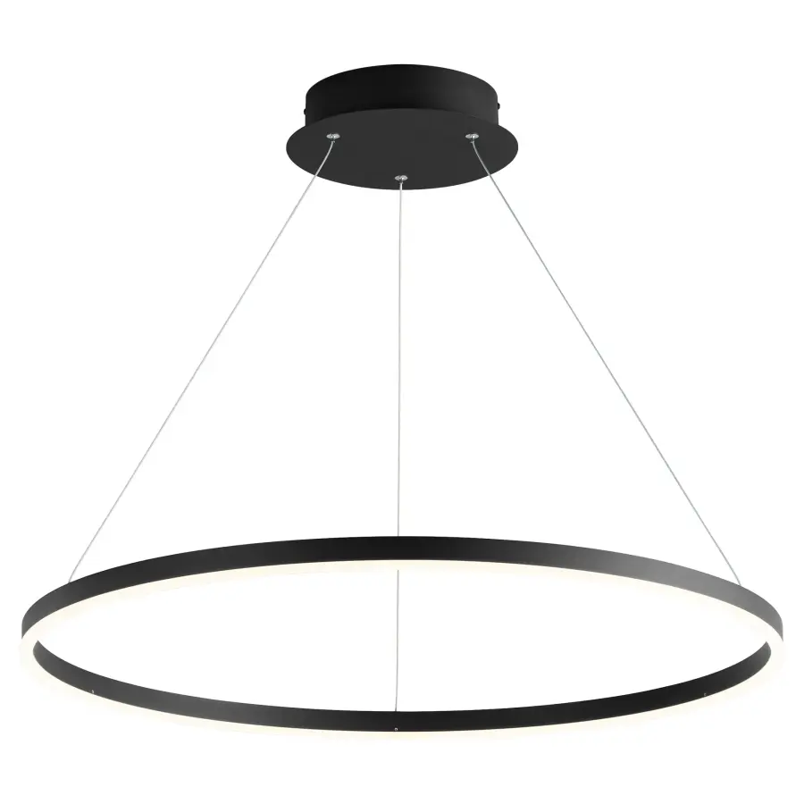 Circulo 32" Pendant Light in Black - Image 2