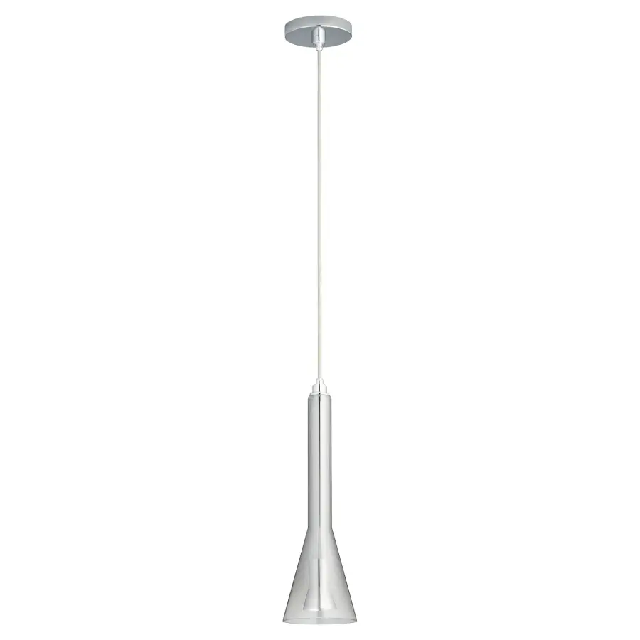 Liberty Small Ombre Pendant - Polished Chrome - Image 1