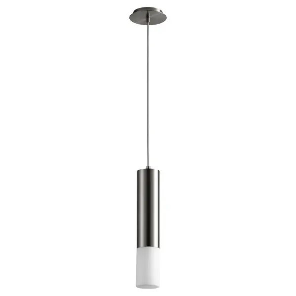 OPUS Glass Pendant - Satin Nickel