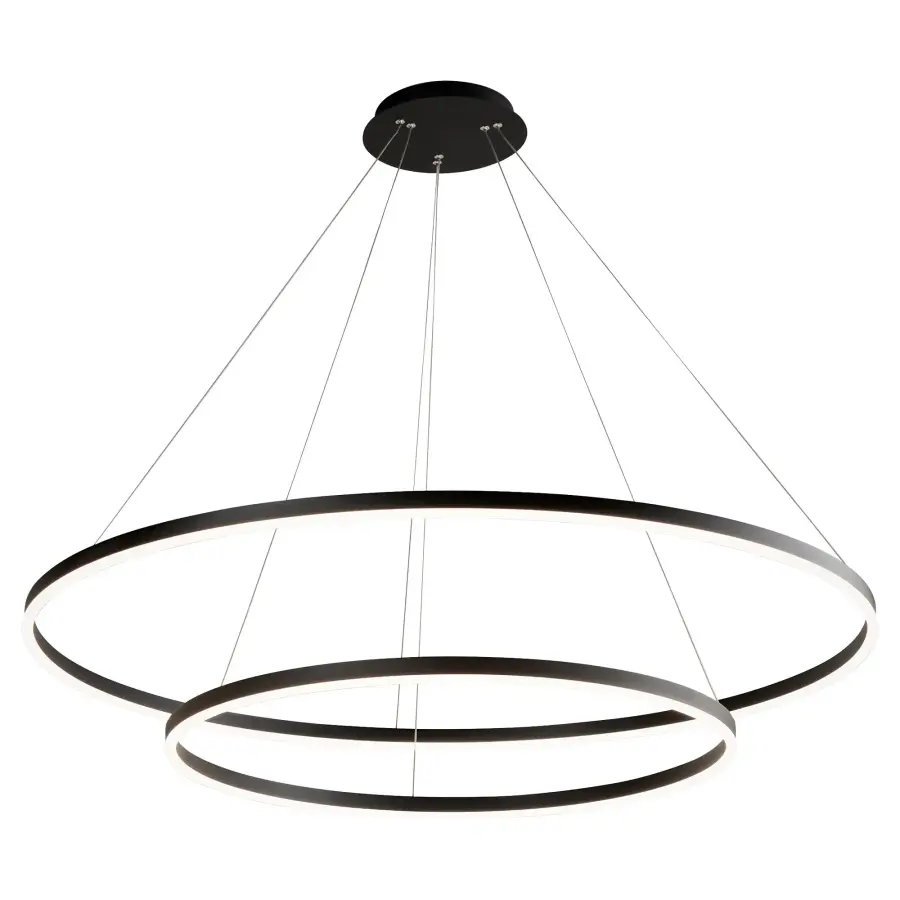 Circulo 32" Pendant in Black - Image 5