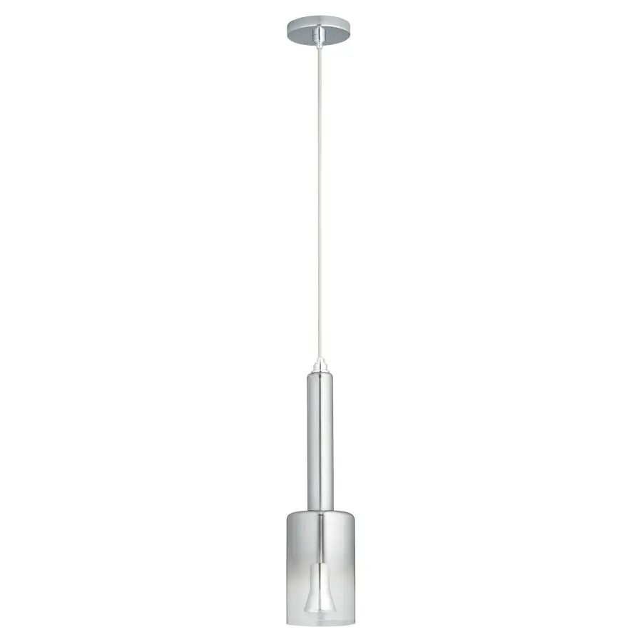 Spindle Small Ombre Pendant - Polished Chrome - Image 1