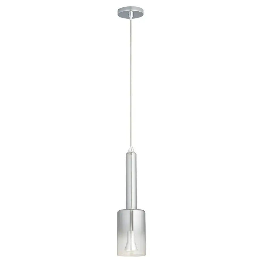 Spindle Small Ombre Pendant - Polished Chrome - Image 2