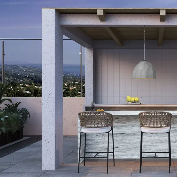 Maria 16" Concrete Pendant Light - Image 5