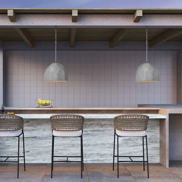 Maria 16" Concrete Pendant Light - Image 6