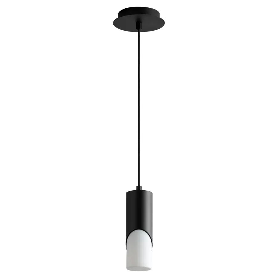 Ellipse 9" Acrylic Pendant Light - Image 1