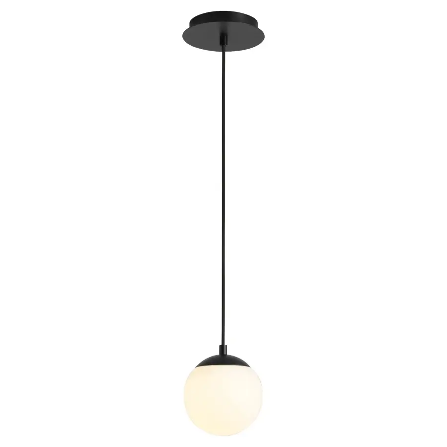 Luna 6" Pendant - Black - Image 2