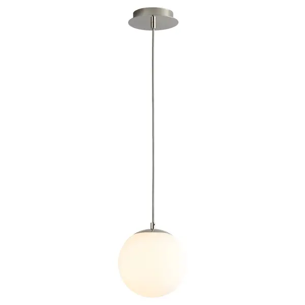 Luna 8" Pendant - Polished Nickel
