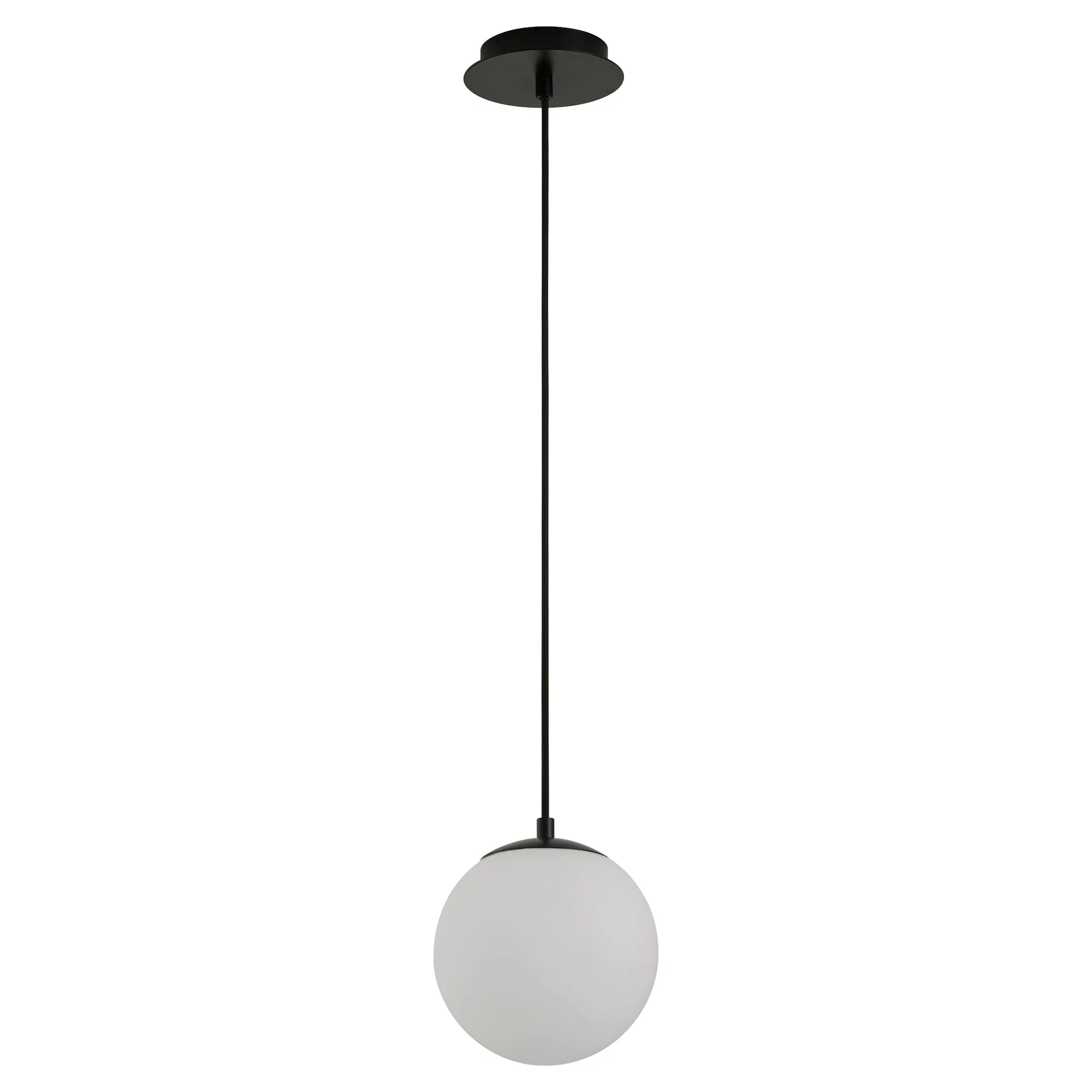 Luna 8" CCT Pendant in Black