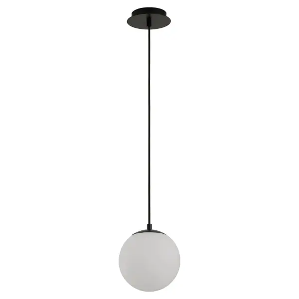 Luna 8" CCT Pendant in Black - Image 1