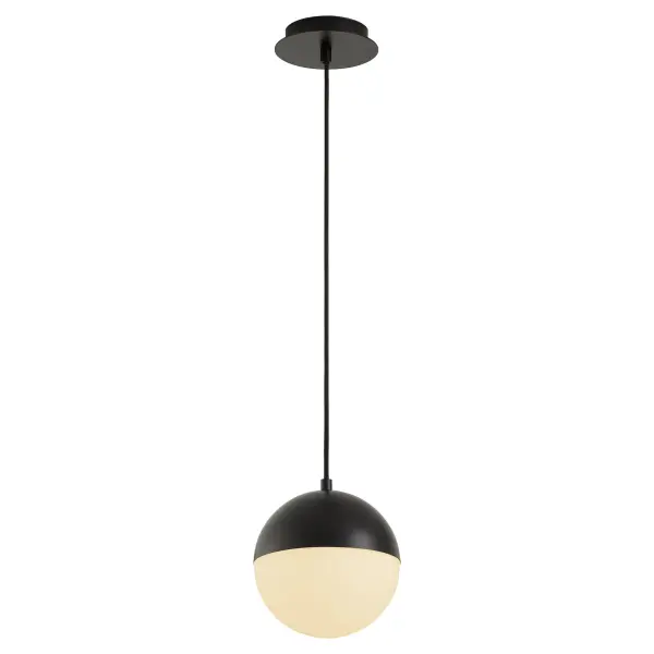 Luna 8" CCT Pendant in Black - Image 3
