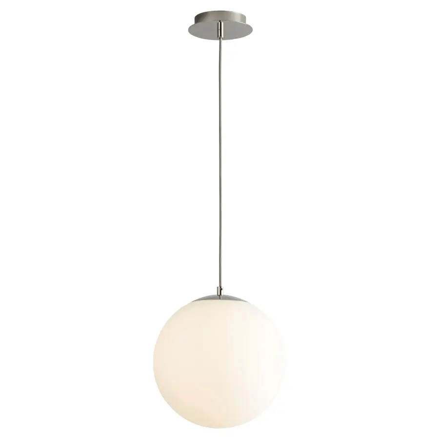 Luna 12" Pendant - Polished Nickel