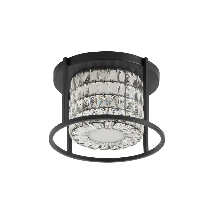 Contemporary LED Flush Mount with Adjustable Color Temperature - Image 1