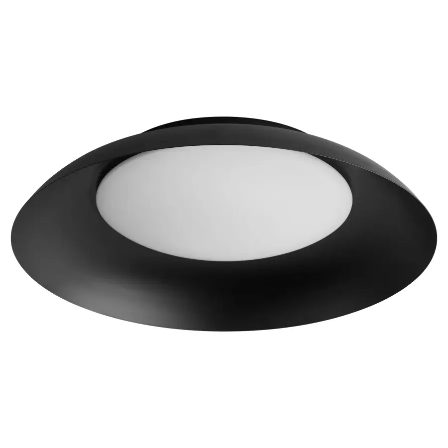 Bongo 20" LED Ceiling Mount in Black - Image 1