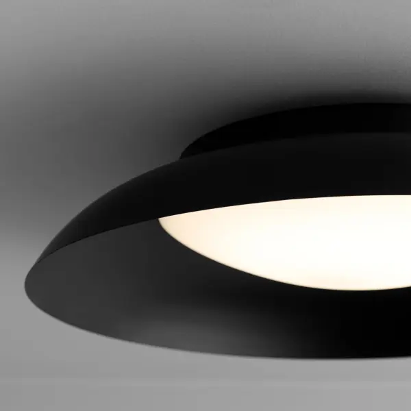 Bongo 20" LED Ceiling Mount in Black - Image 6