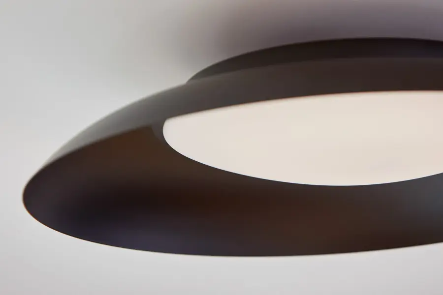 Bongo 20" LED Ceiling Mount in Black - Image 8